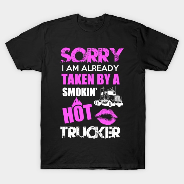 Trucker T-Shirt by Dojaja